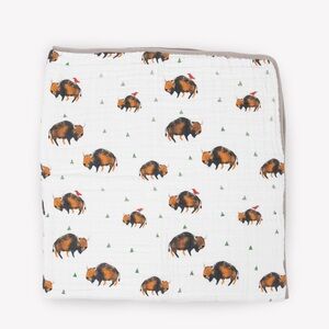 Currently SOLD OUT online NWOT- Original Cotton Muslin Quilt - Bison